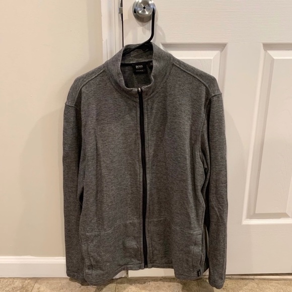 Men’s Hugo Boss Full Zip Fleece Top - Picture 3 of 8
